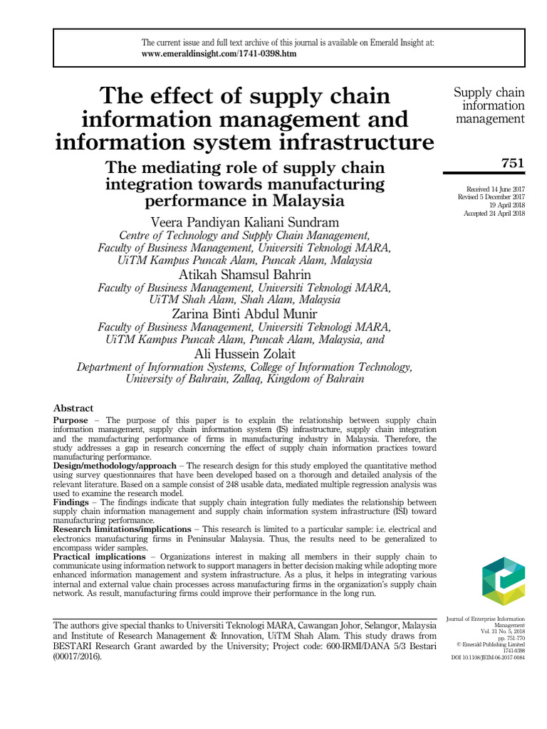 10 1108 - Jeim 06 2017 0084 | PDF | Regression Analysis | Survey ...