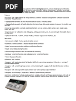 OCS Series Crane Scale Manual | PDF | Calibration | Computing