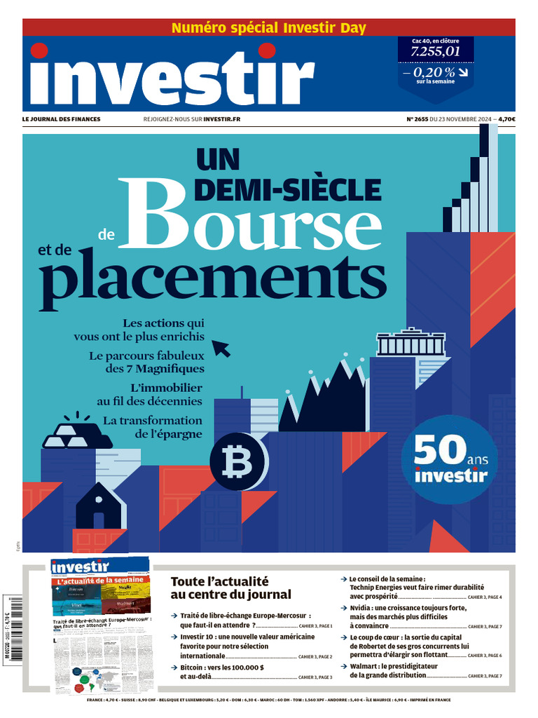 Investir - 23 Novembre 2024 | PDF | Inflation | Dettes