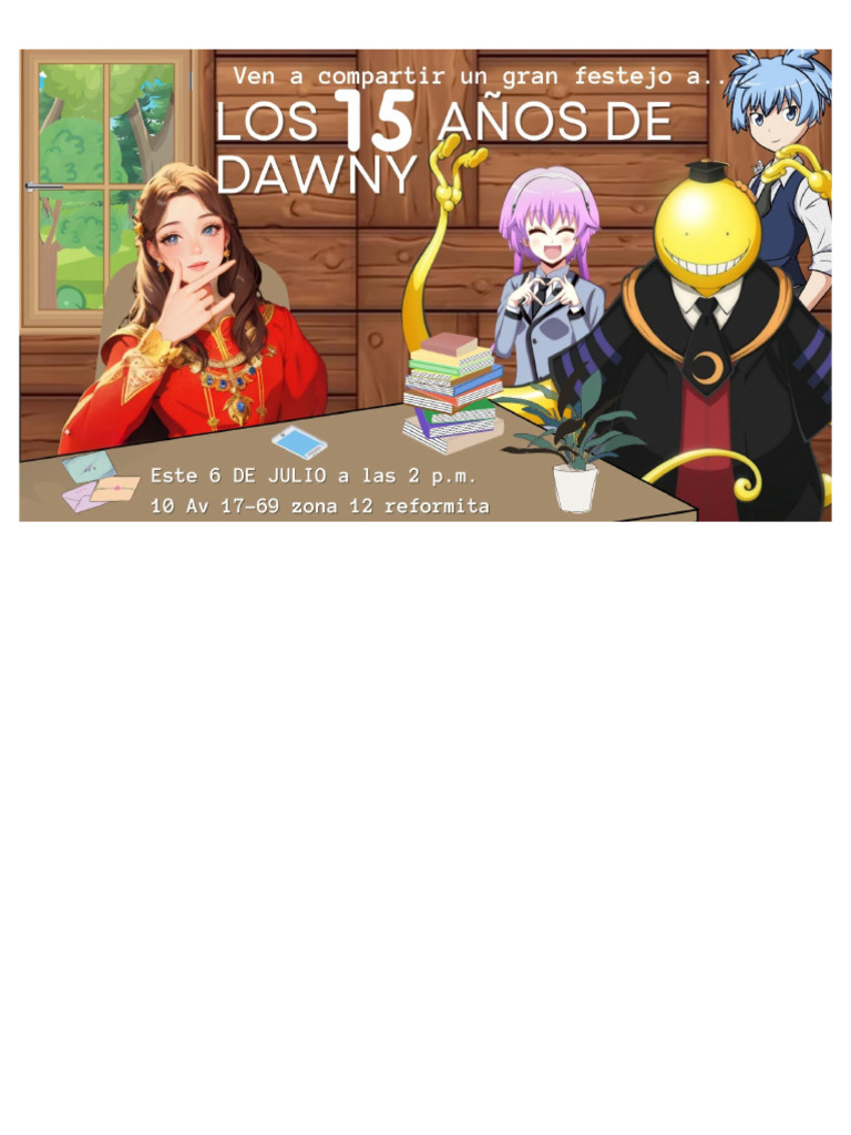 Invitaciones Dawny | PDF