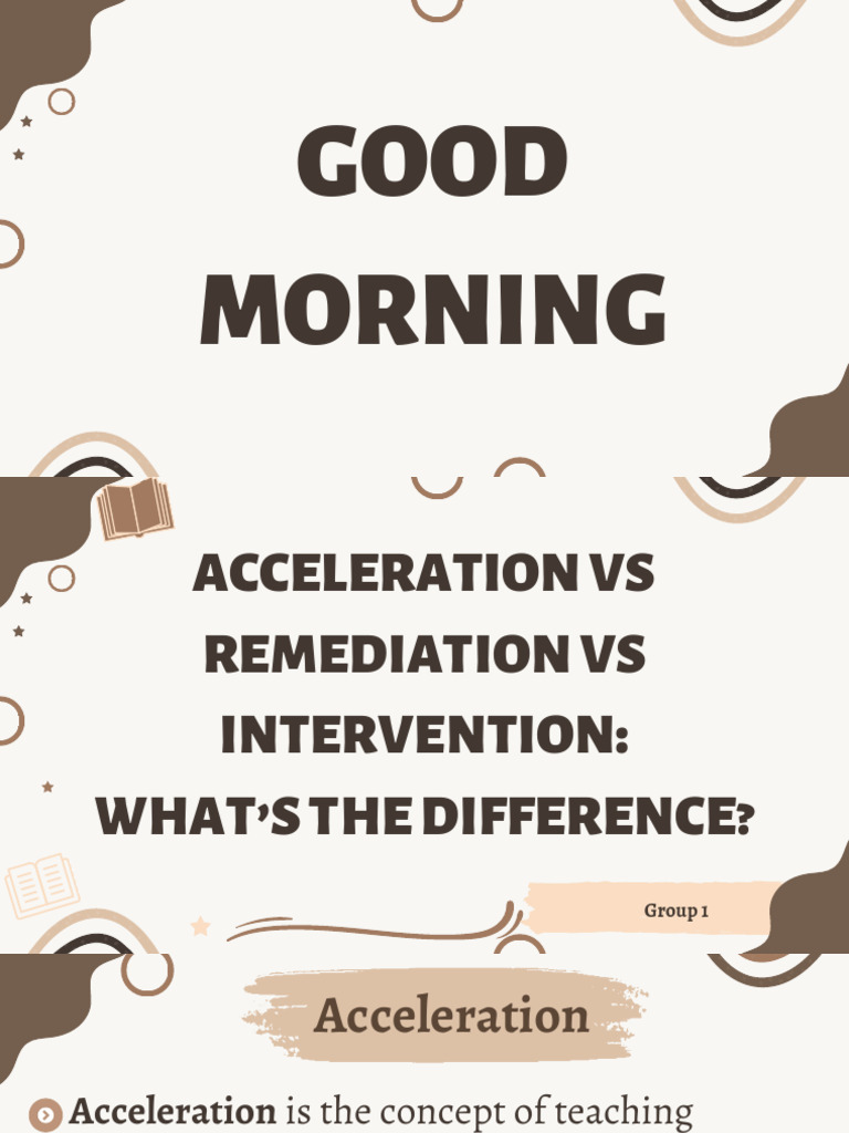 Individualized Intervention vs. Remediation | PDF | Individualized ...