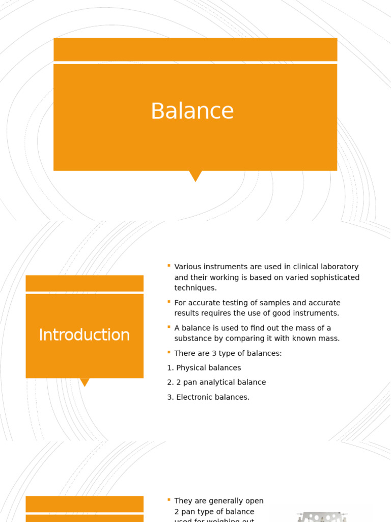 Balance | PDF | Weighing Scale | Weight