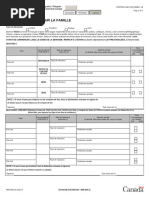 Formulaire IMM 5645 : Informations Familiales | PDF