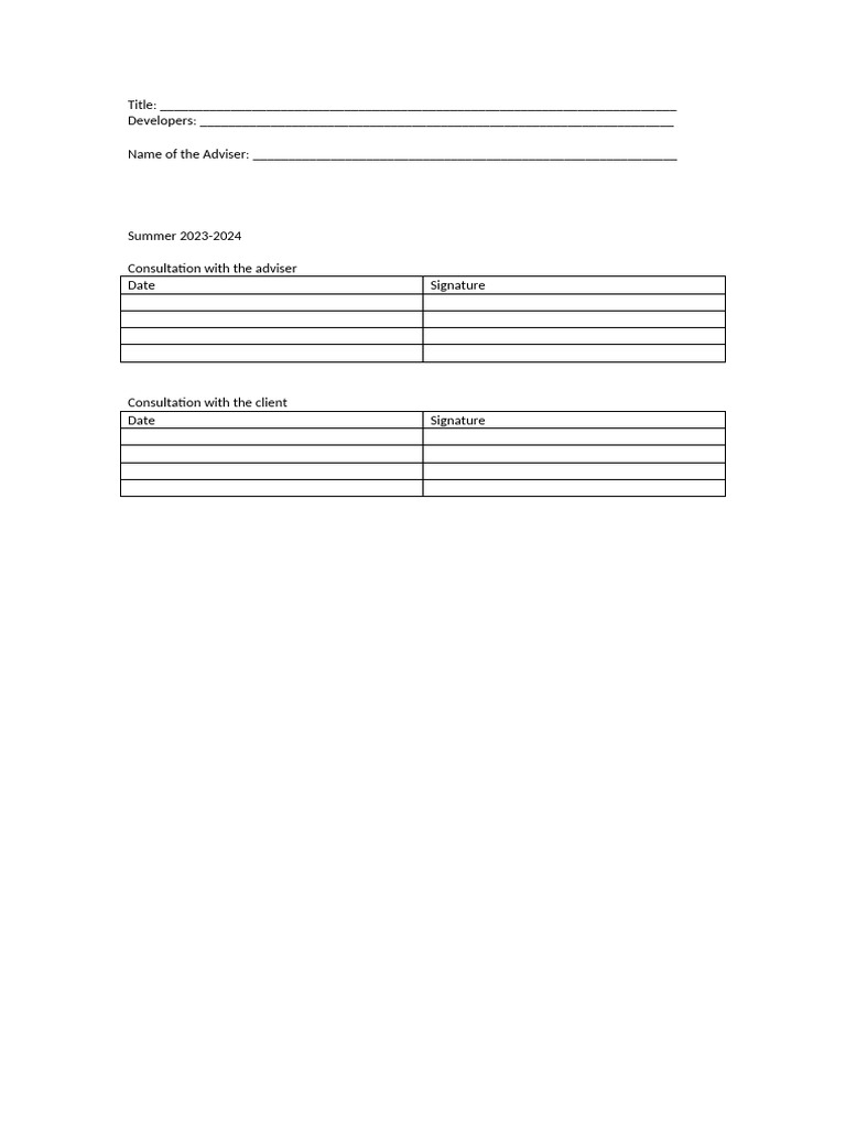 Summer 2023-2024 Consultation Log | PDF