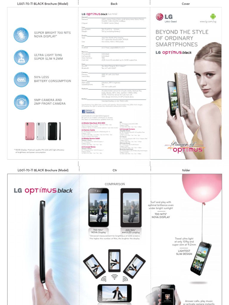 Optimus Black | PDF | Mobile Telecommunications User Equipment | Cloud ...