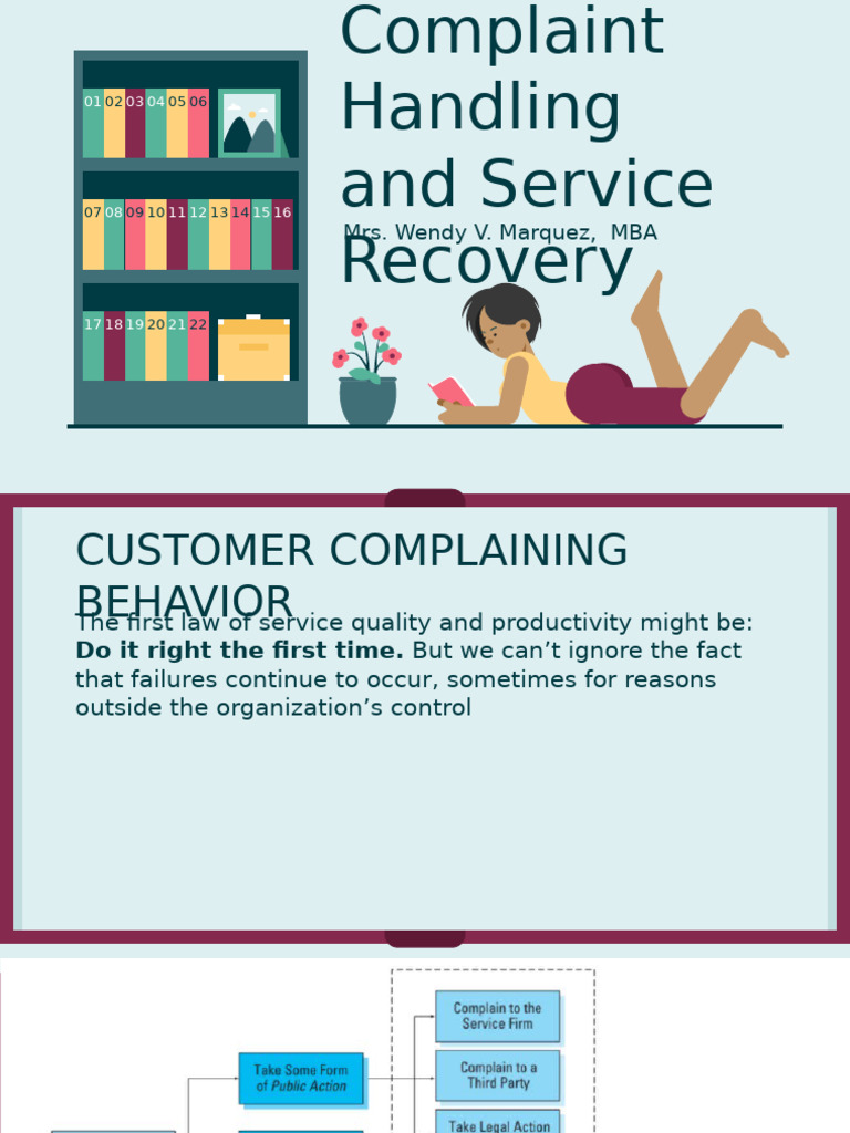 9 Complaint Handling and Service Recovery Finals | PDF | Anger | Self ...