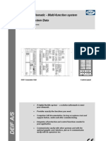Delomatic - Multi-Function System System Data: DEIF Generator Unit Control Panel