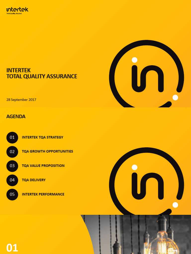 Intertek Total Quality Assurance Strategy | PDF | Audit | Verification ...