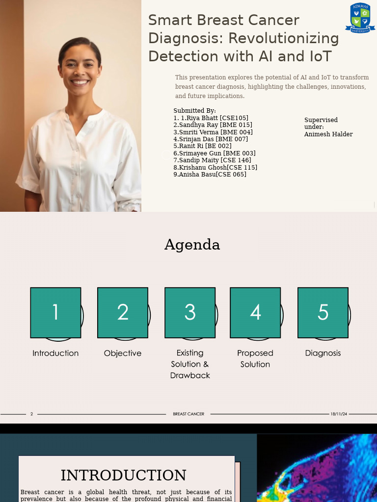 Smart Breast Cancer Diagnosis Revolutionizing Detection With AI and IoT ...
