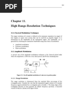 High Range-Resolution Techniques