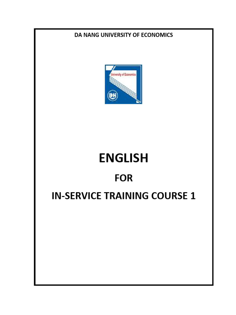 English Course For In Service Training Pdf
