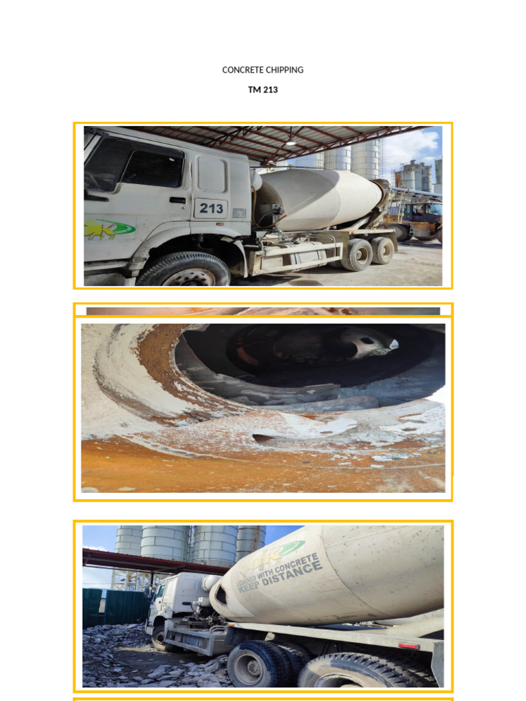 Concrete Chipping Techniques Guide | PDF | Technology & Engineering