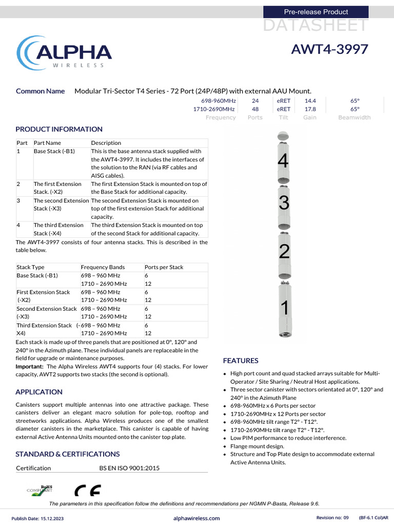 Awt4 3997 | PDF | Antenna (Radio)