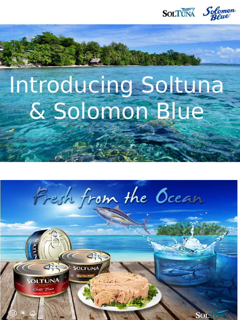 Soltuna: Premium Tuna from the Solomons | PDF | Tuna | Fair Trade