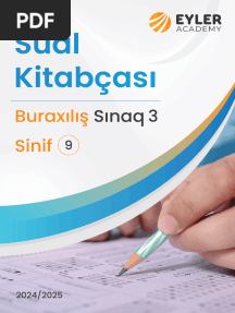 Eyler Buraxılış Sınaq 3 9-Cu Sinif Tam