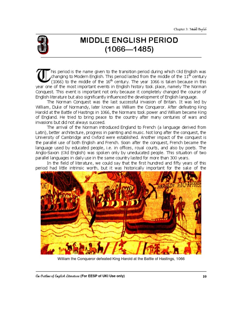 Middle English Literature: Chaucer's Impact | PDF | The Canterbury ...