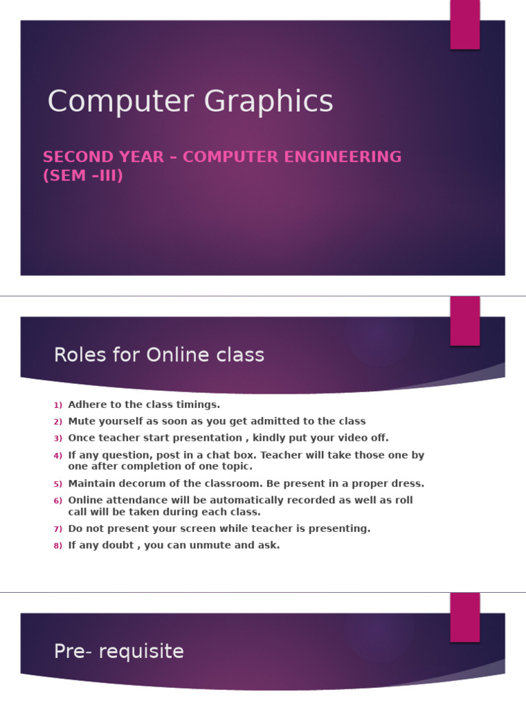 Computer Graphics - PPT - CH1 | PDF | Display Resolution | Coordinate ...
