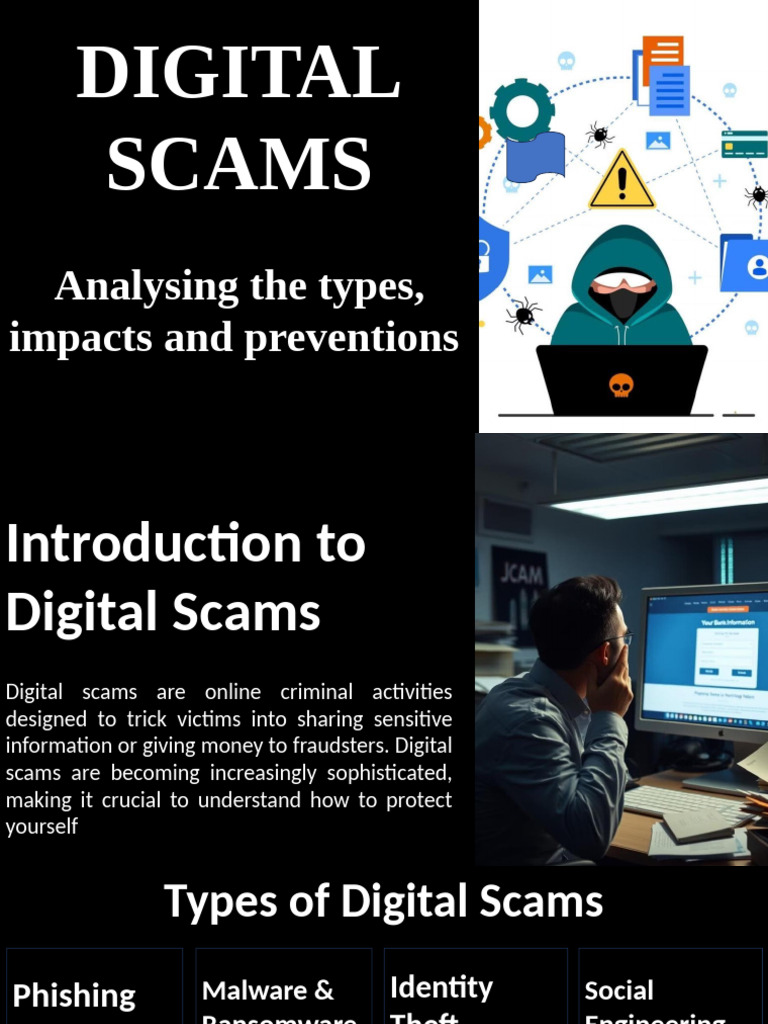 Understanding Digital Scams and Prevention | PDF | Security | Computer ...