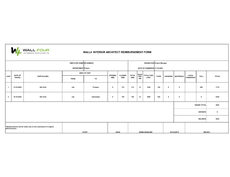 Expenses | PDF