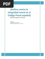 TRABAJO PENAL delitos contra la integridad físicda