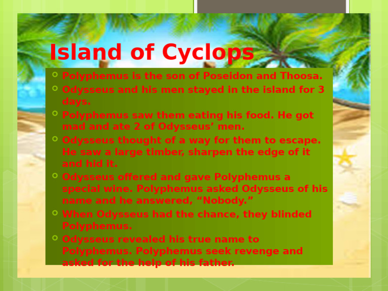 Escape from Polyphemus' Island | PDF | Social Science