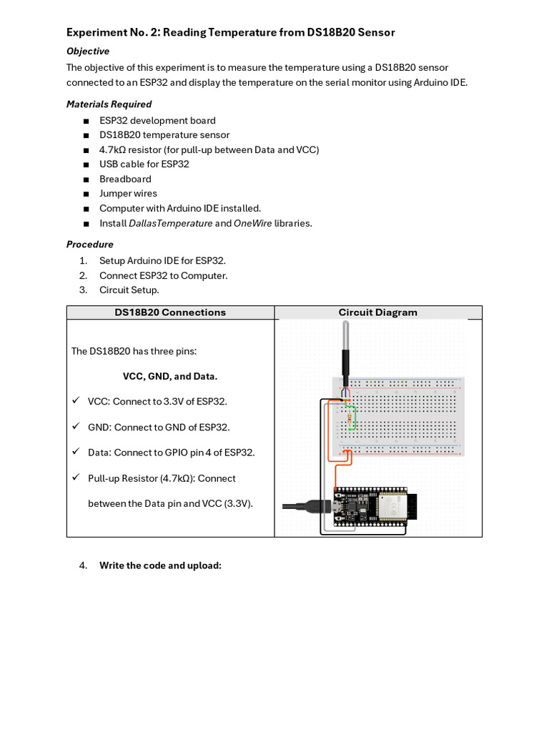 Exp#2 | PDF | Arduino | Sensor
