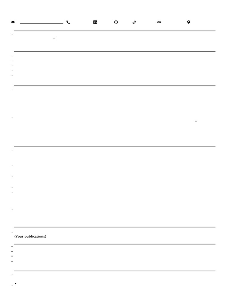 Resume Best Template Pdf Computing Computer Science