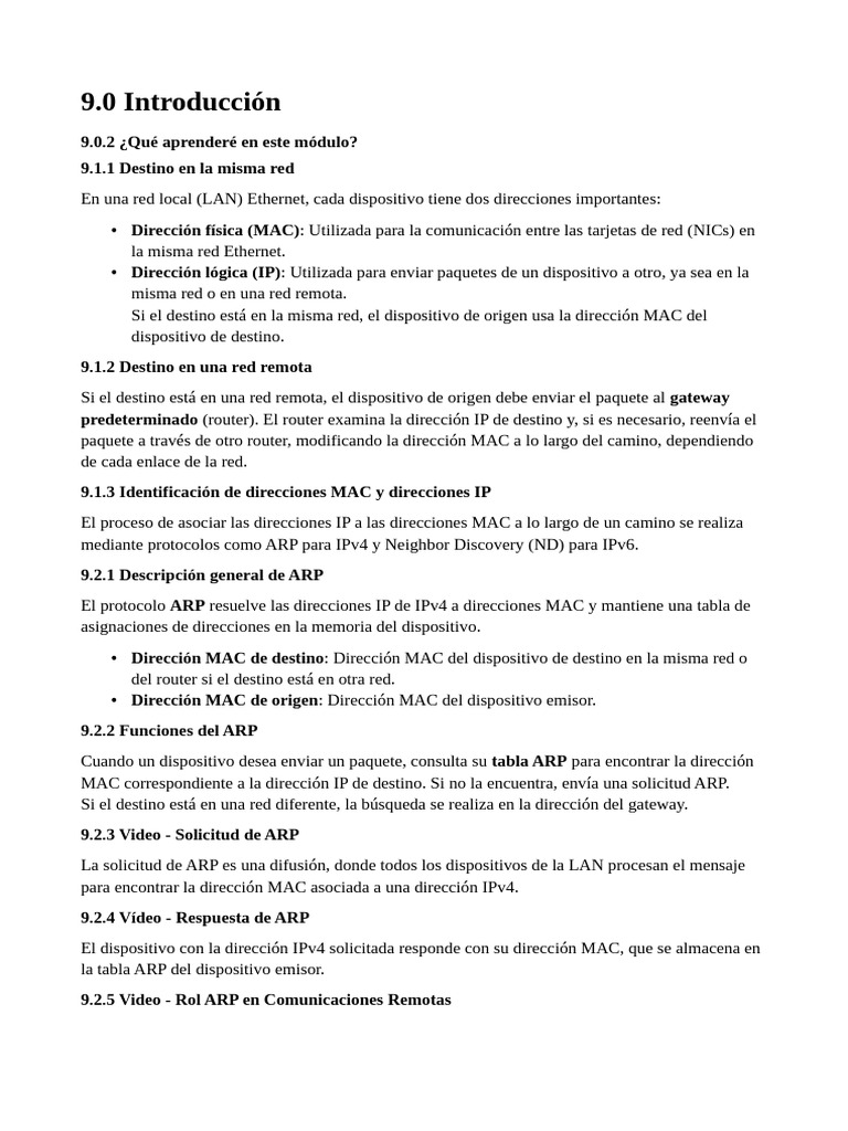 Módulo 9 GabrielMárquez | PDF | Protocolos de internet | Yo Pv6