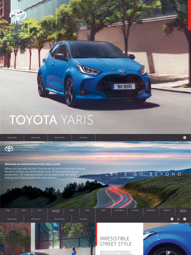 New Yaris Brochure March 2024 | PDF | Car | Transport