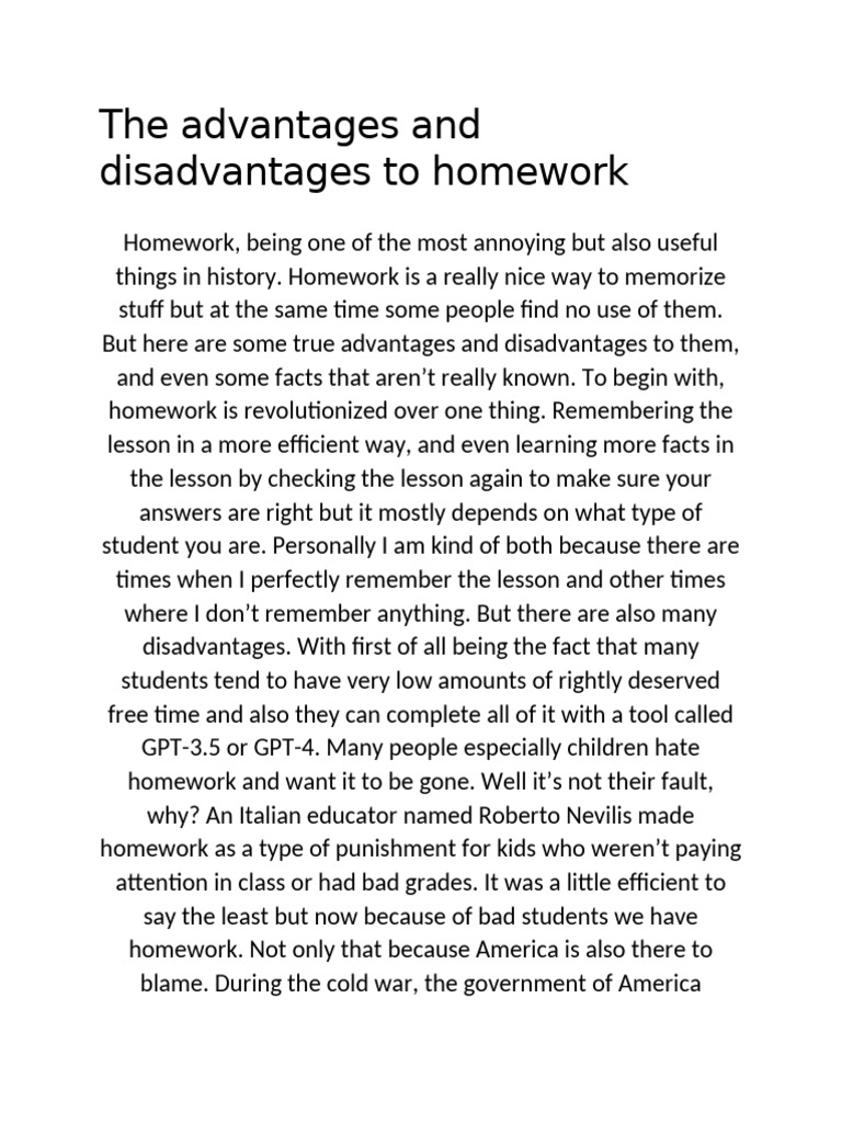 Homework | PDF