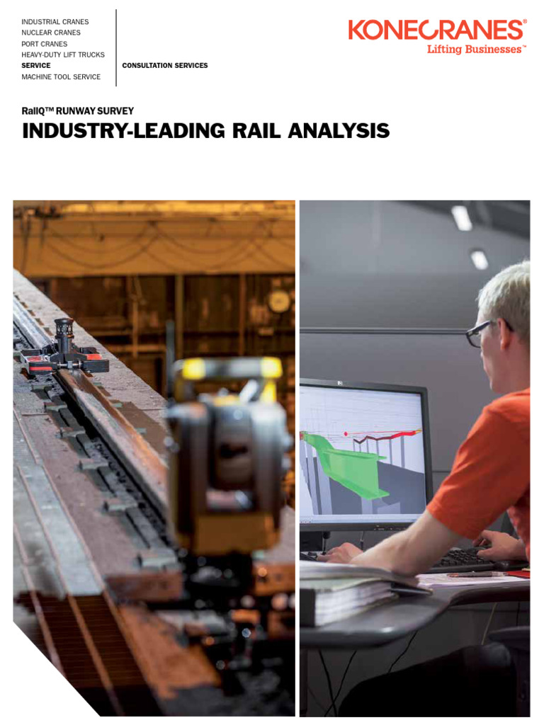 Konecranes RailQ Runway Survey Overview | PDF | Crane (Machine)