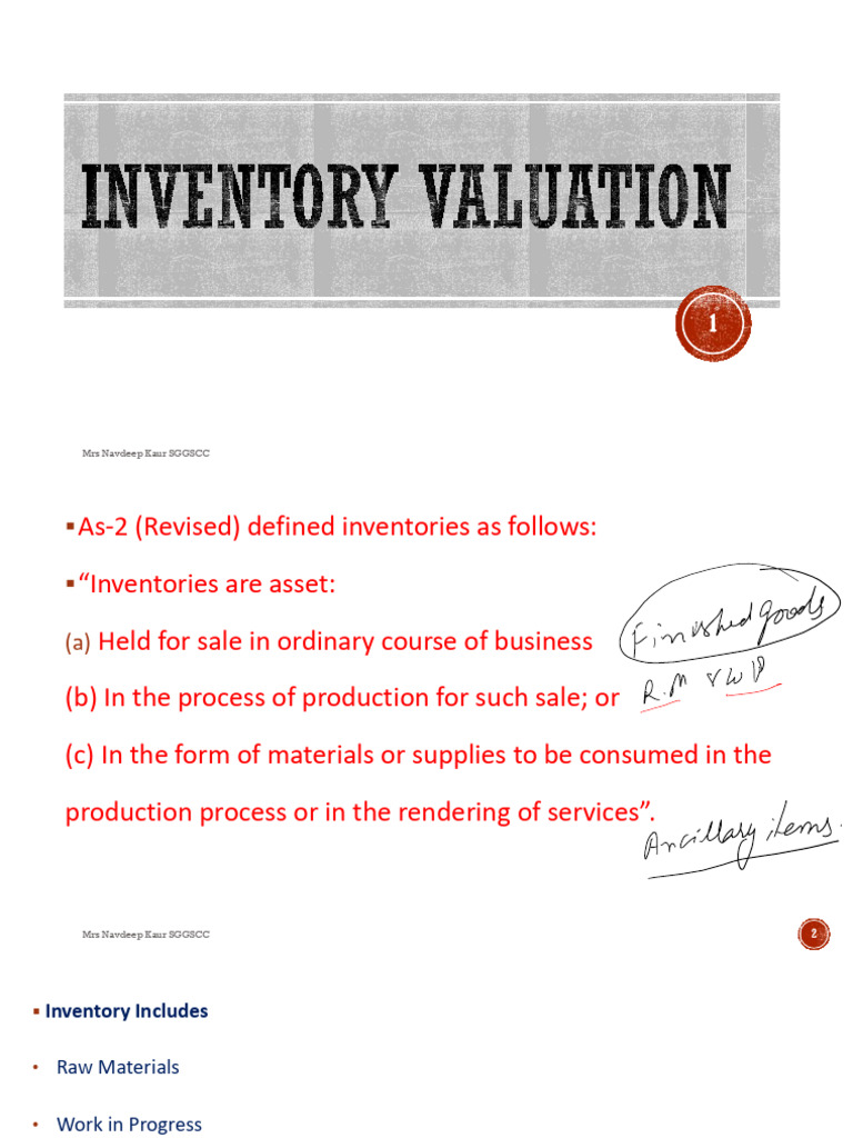 Inventory Valuation Methods Explained | PDF | Inventory | Financial ...