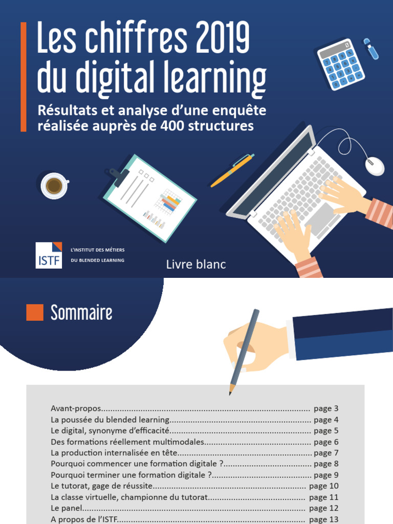 Digital Learning 2019 : Enquête et Tendances | PDF | Modification du ...