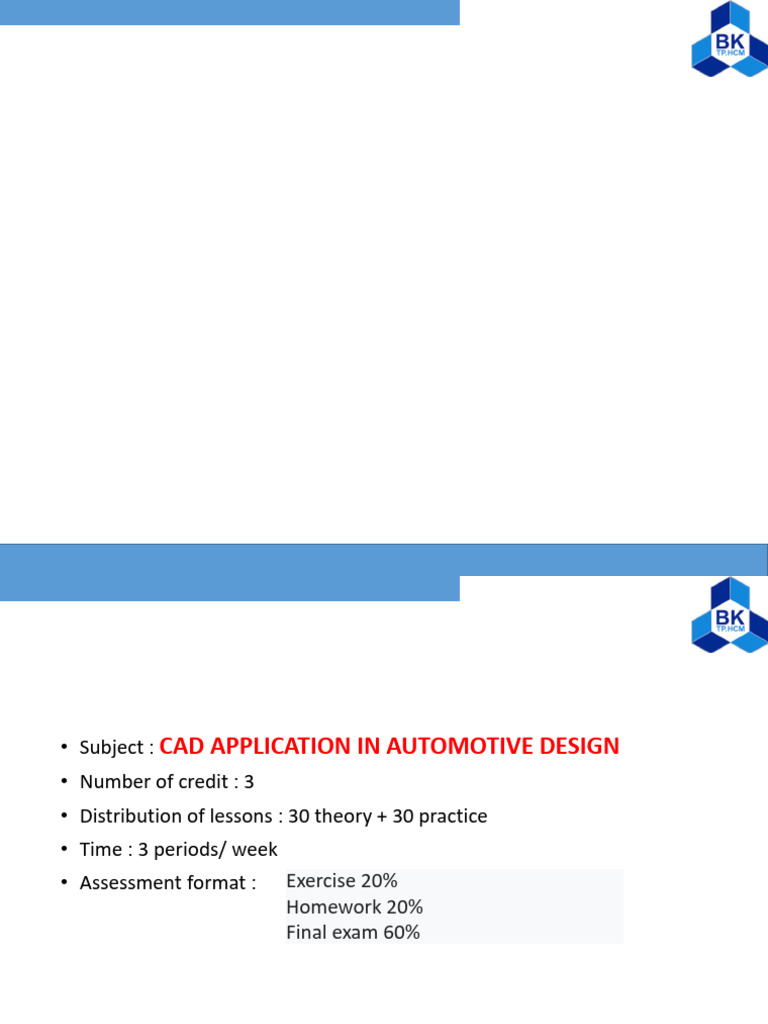 CAD in Automotive Design Overview | PDF | Mechanical Engineering ...