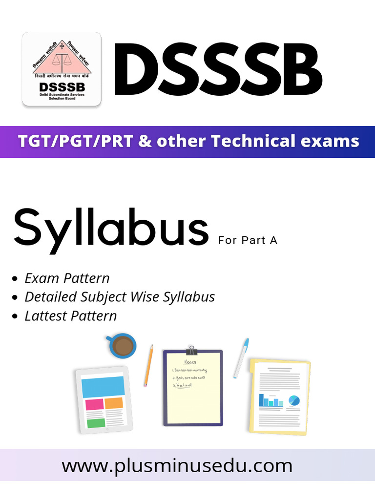 DSSSB Exam Pattern and Syllabus Guide | PDF | Reason | Mathematics