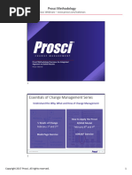 Prosci Change Management Plan Template | PDF | Change Management | Business