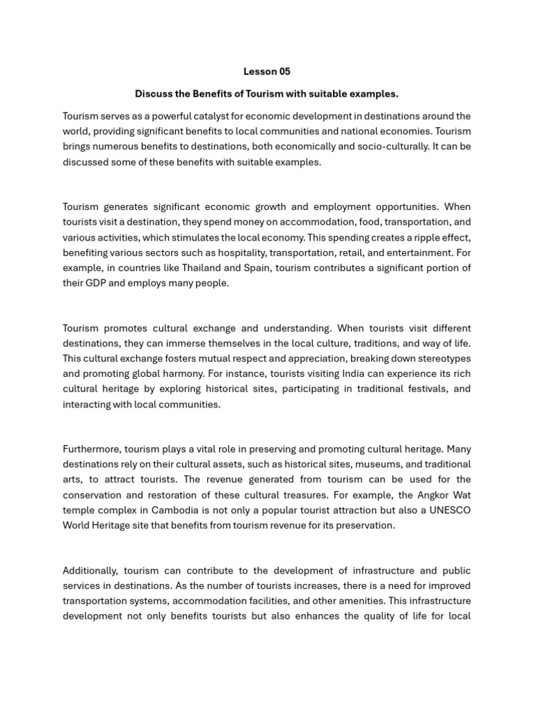 05-benefits-of-tourism-pdf-tourism-infrastructure