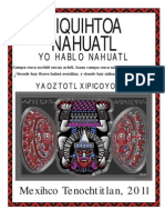 Curso Nahuatl Yaoztotl Xipicoyotl