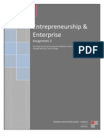 Entrepreneurship and Enterprise 
