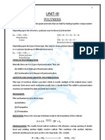 Polymers Unit III