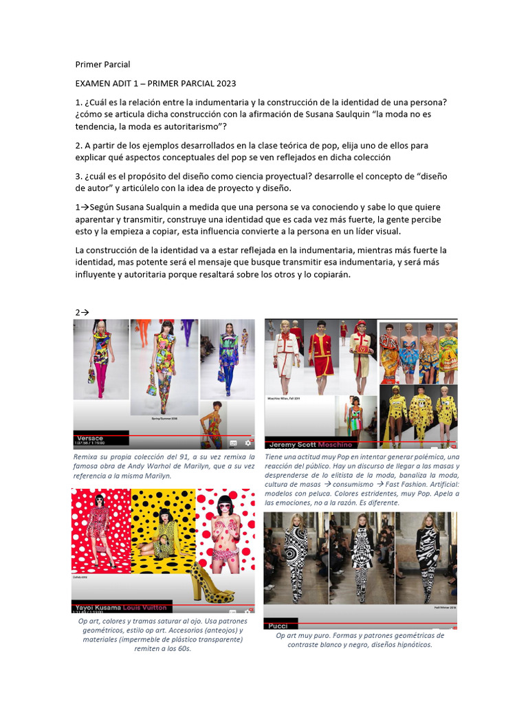 Moda, Identidad y Estilos Visuales | PDF | Moda | Diseño