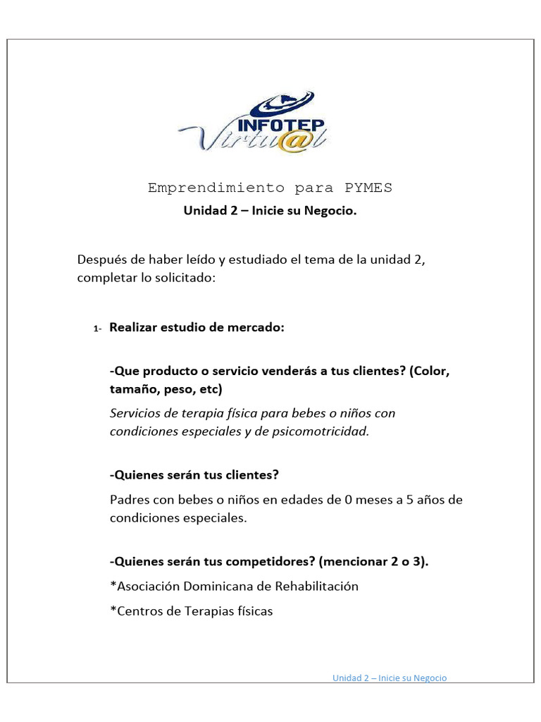 Modulo 2 Actividad 1 | PDF | Crecimiento personal y profesional | Negocios