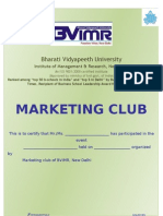 Bharati Vidyapeeth University, Certi