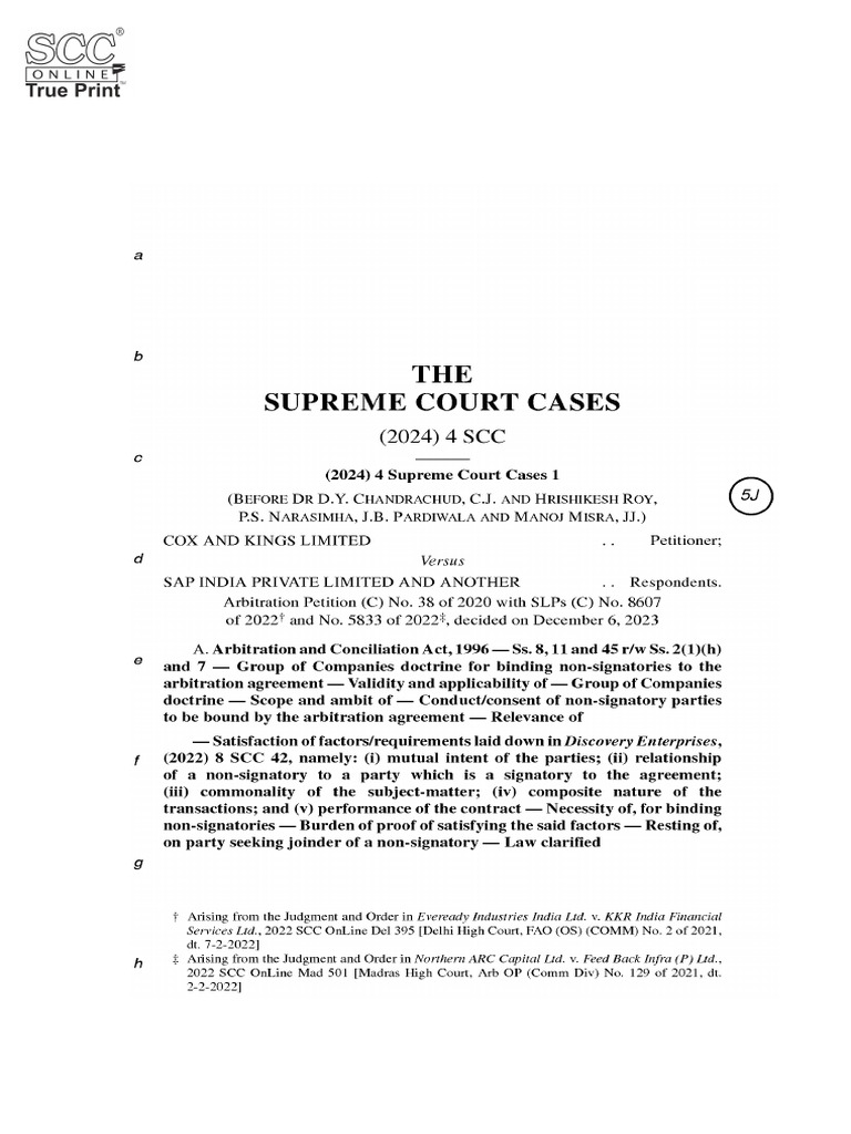 Modak Judgment Analysis: SCC 2008 | PDF | Public Law | Social Institutions