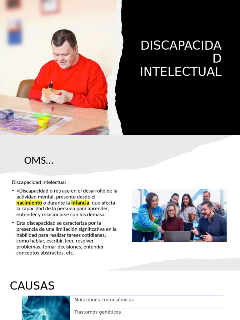 Discapacidad Intelectual | PDF | Cociente de inteligencia ...