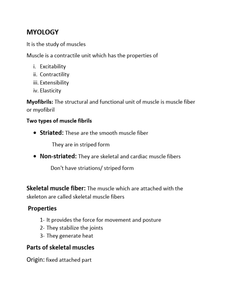 Understanding Muscle Structure and Types | PDF | Wellness | Science ...