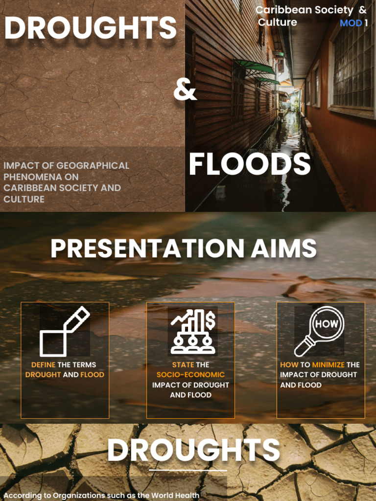 Socio-Economic Impacts of Droughts & Floods | PDF | Flood | Drought