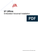 Embedded Voicemail Installation