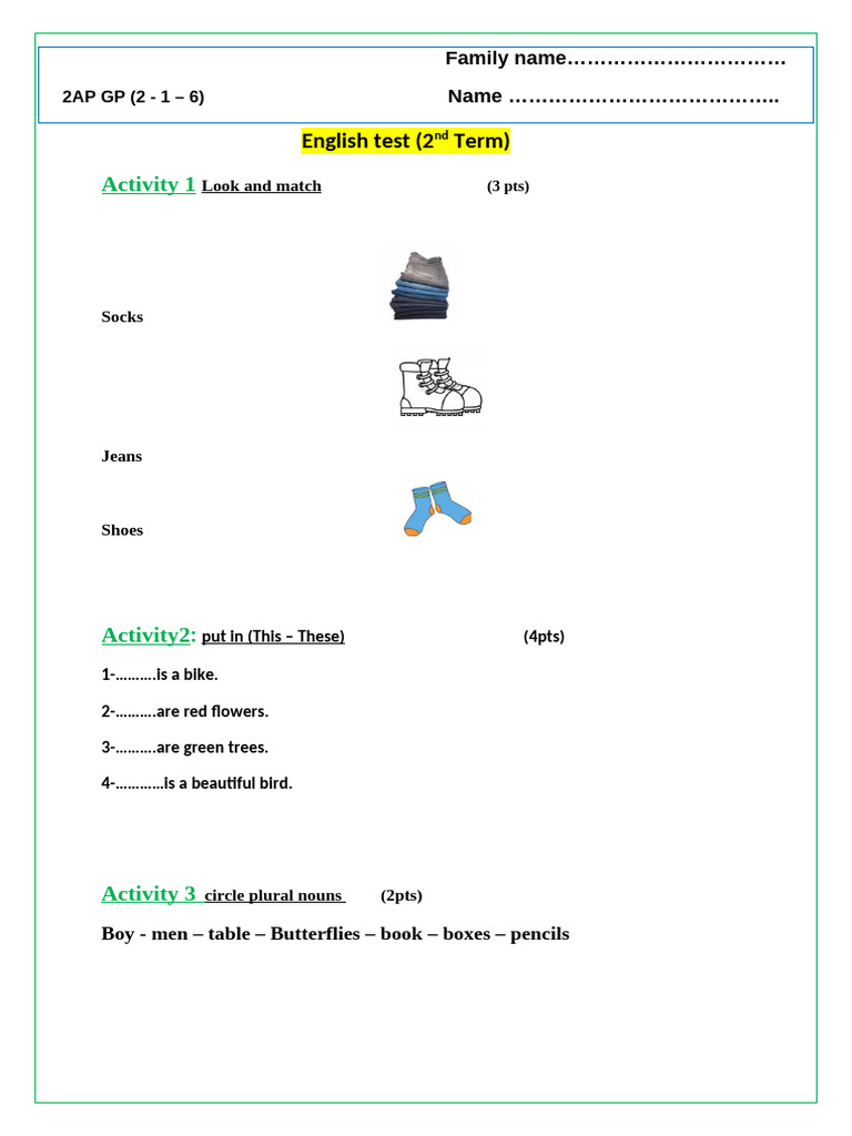 Second Term Test G 612 Pdf