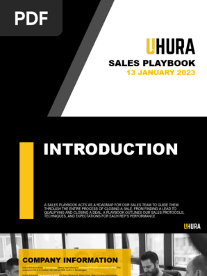 Uhura Solutions Sales Playbook 01 Jan132022 v1